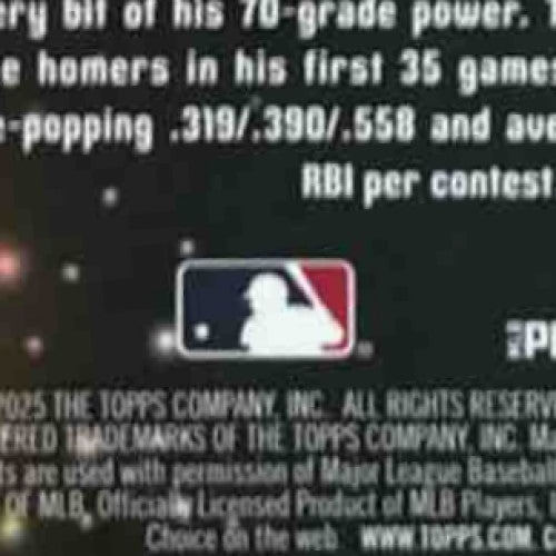 2025 Bowman Chrome Mega Box Jac Caglianone Meteoric Rise Blue /150 Royals - Sports Cards