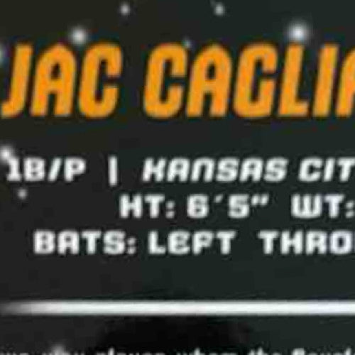 2025 Bowman Chrome Mega Box Jac Caglianone Meteoric Rise Blue /150 Royals - Sports Cards