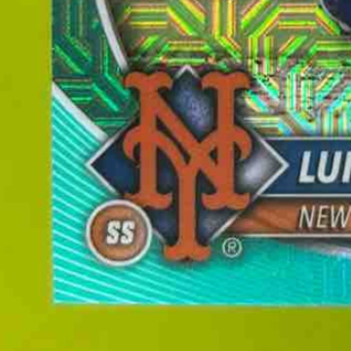 2025 Bowman Chrome Mega Box Luisangel Acuna Aqua Mojo /299 #32 RC New York Mets - Sports Cards