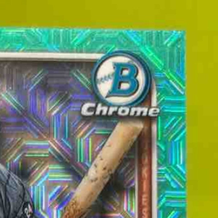2025 Bowman Chrome Mega Box Luisangel Acuna Aqua Mojo /299 #32 RC New York Mets - Sports Cards