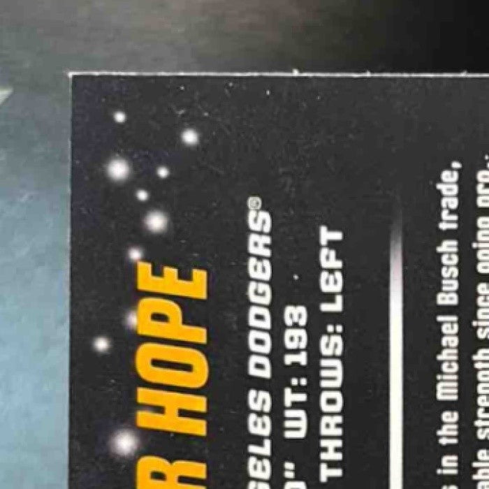 2025 Bowman Chrome Mega Box Zyhir Hope Meteoric Rise Mojo Los Angeles Dodgers - Sports Cards