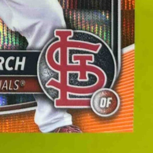 2025 Bowman Chrome Nathan Church Orange Wave /25 BCP-192 1st Prospect Cardinals - Sports Cards