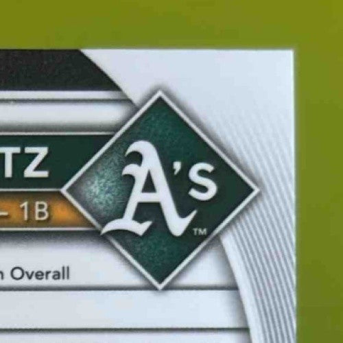 2025 Bowman Chrome Nick Kurtz Red RC Variation #93 Athletics - Sports Cards