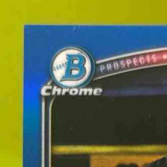 2025 Bowman Chrome Santiago Leon Auto Blue /150 1st Prospect Minnesota Twins - Sports Cards