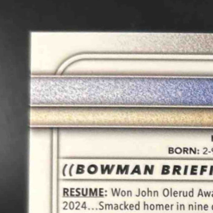2025 Bowman Chrome Sapphire Jac Caglianone Prospects Image Variation #BCP-154 - Sports Cards