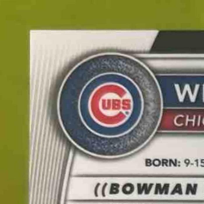 2025 Bowman Chrome Sapphire Wilfri De La Cruz Auto 73/199 1st Prospect Cubs - Sports Cards