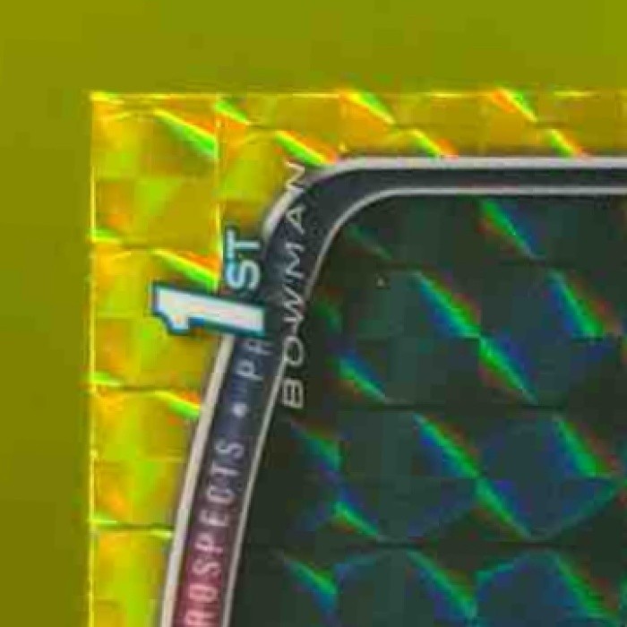 2025 Bowman Chrome Teilon Serrano Yellow Geometric /75 #BCP-188 1st Prospect - Sports Cards