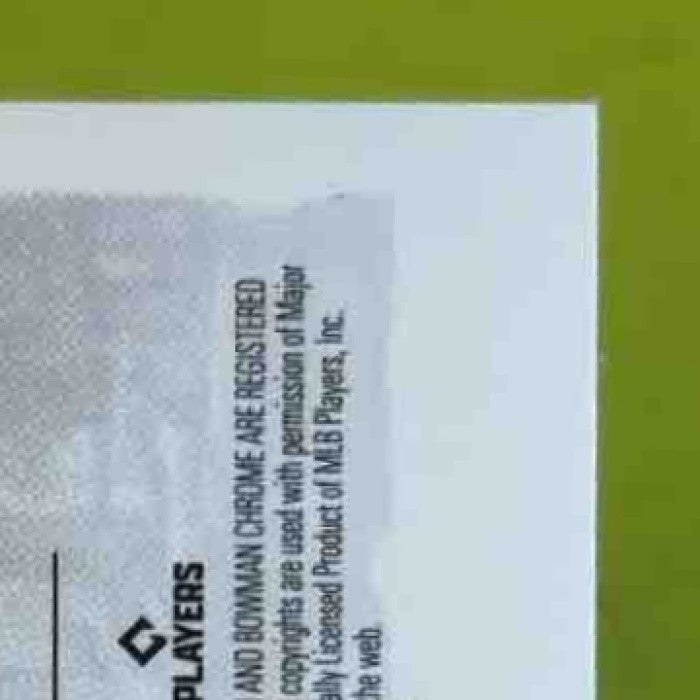 2025 Bowman Chrome Travis Bazzana It Came to the League Cleveland Guardians - Sports Cards