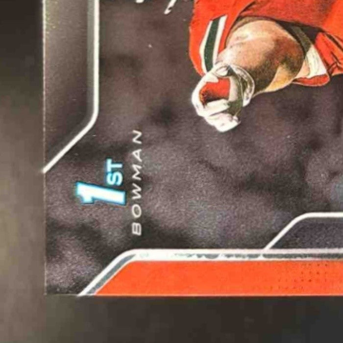 2025 Bowman Chrome University Francis Mauigoa Prospect Auto Miami Hurricanes - Sports Cards