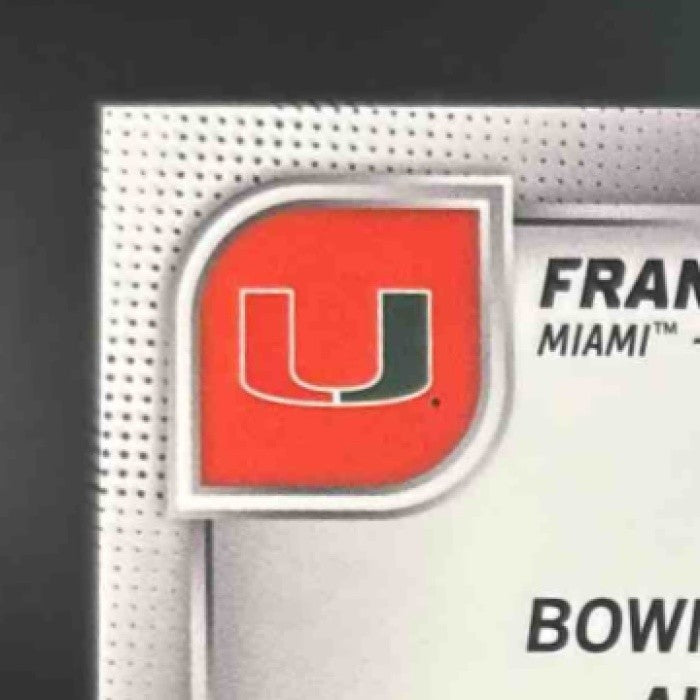 2025 Bowman Chrome University Francis Mauigoa Prospect Auto Miami Hurricanes - Sports Cards
