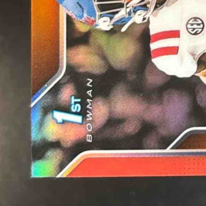 2025 Bowman Chrome University Harrison Wallace III Prospect Auto Orange /25 - Sports Cards