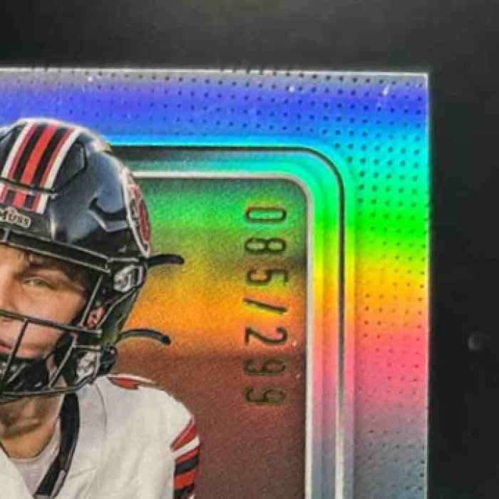 2025 Bowman Chrome University Isaac Wilson Prospect Auto Refractor /299 Utes - Sports Cards
