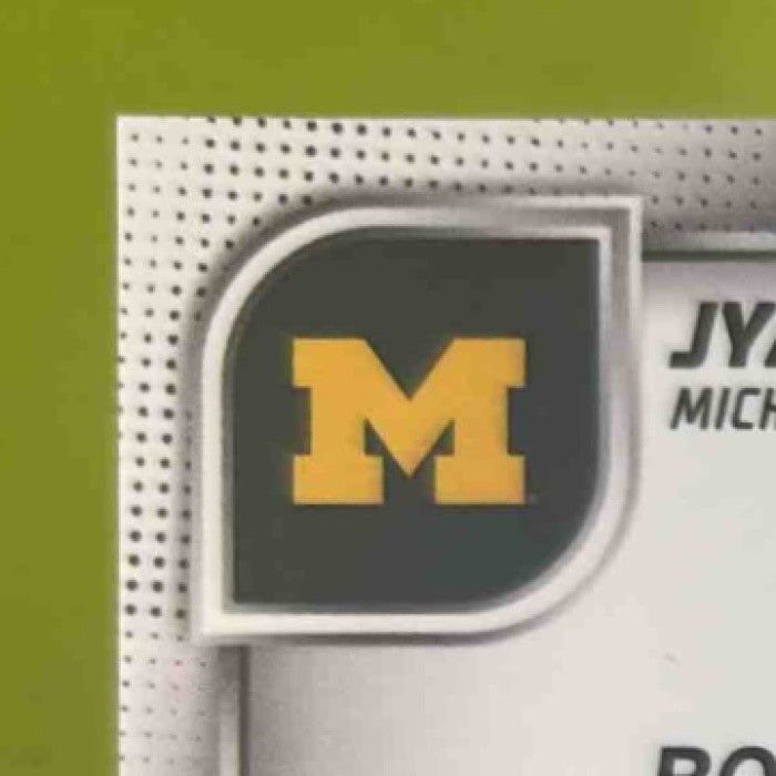 2025 Bowman Chrome University Jyaire Hill Prospect Auto Blue /150 Wolverines - Sports Cards