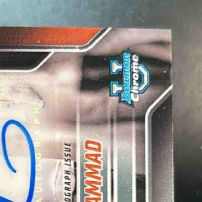 2025 Bowman Chrome University Malik Muhammad Prospect Auto Texas Longhorns - Sports Cards