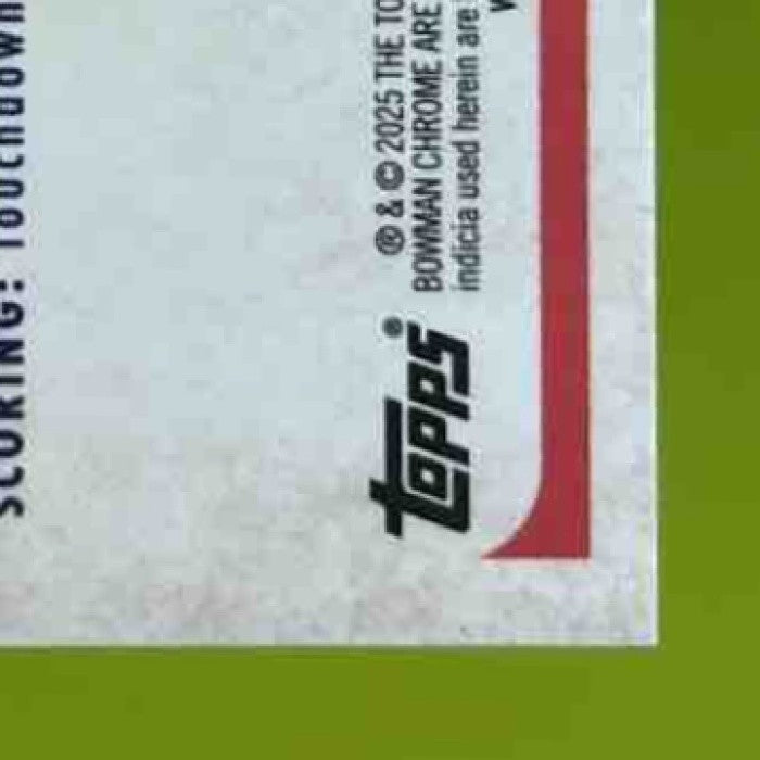 2025 Bowman Chrome University Miller Moss 1955 Green /99 Louisville Cardinals - Sports Cards