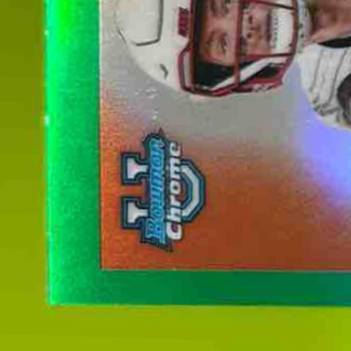 2025 Bowman Chrome University Miller Moss 1955 Green /99 Louisville Cardinals - Sports Cards