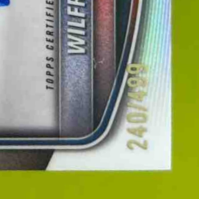 2025 Bowman Chrome Wilfri De La Cruz Auto Refractor /499 1st Prospect Cubs - Sports Cards