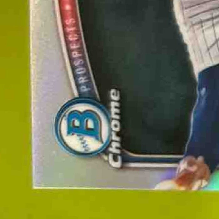 2025 Bowman Chrome Wilfri De La Cruz Auto Refractor /499 1st Prospect Cubs - Sports Cards