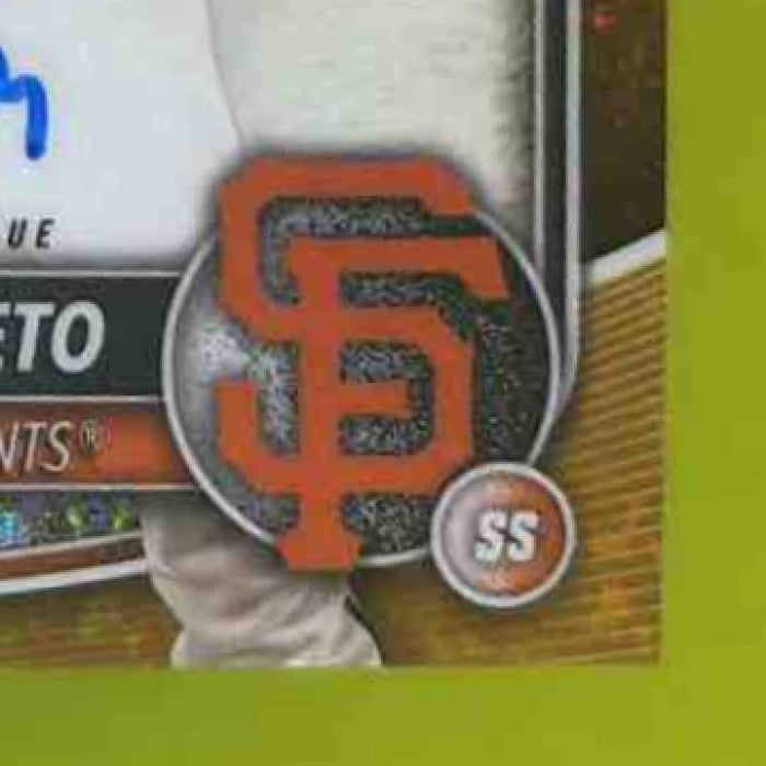 2025 Bowman Chrome Yulian Barreto Auto Gold Mini Diamonds /50 1st Prospect - Sports Cards