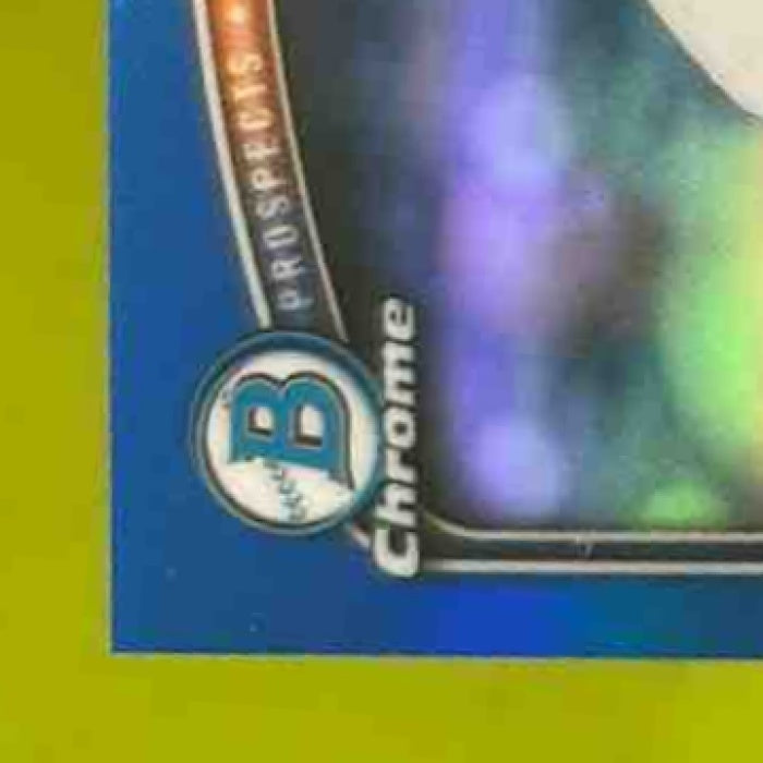 2025 Bowman Chrome Zach Cole Auto Blue Refractor 98/150 1st Prospect Astros - Sports Cards