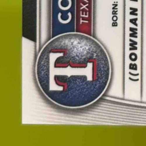 2025 Bowman Cody Freeman Chrome Auto #CPA-CFR 1st Prospect Texas Rangers - Sports Cards