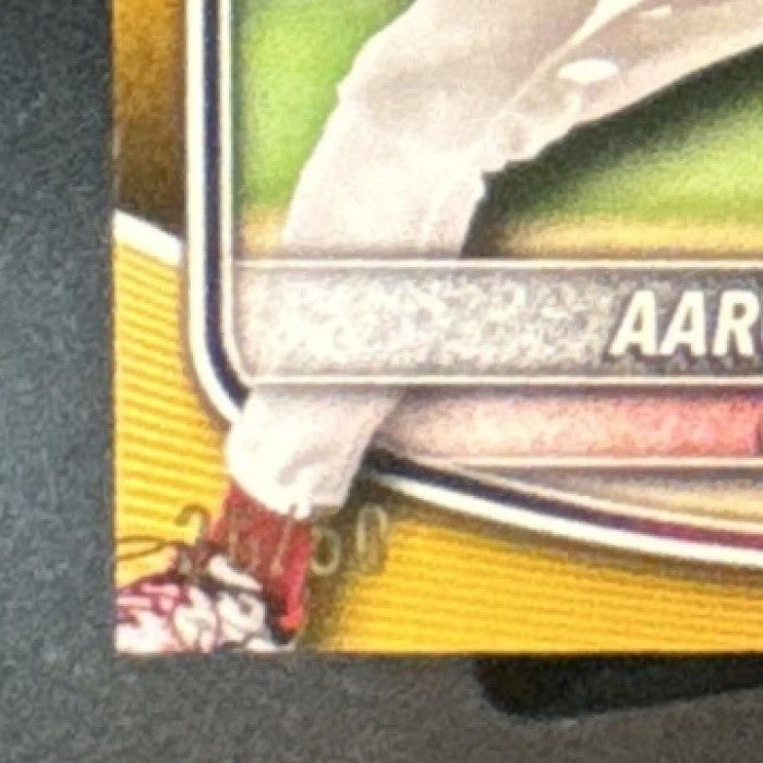 2025 Bowman Draft Aaron Watson Gold Border /50 #BD-193 1st Prospect Reds - Sports Cards