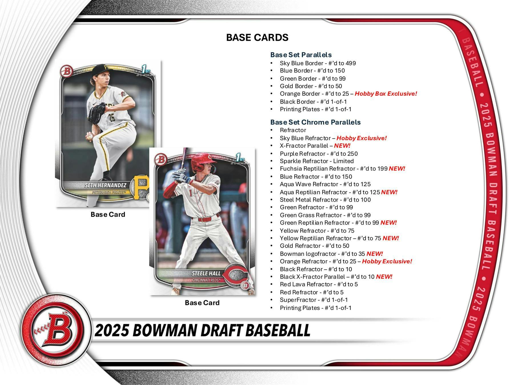 2025 Bowman Draft Baseball Hobby Jumbo Box (3 Autos) - Sports Collectibles