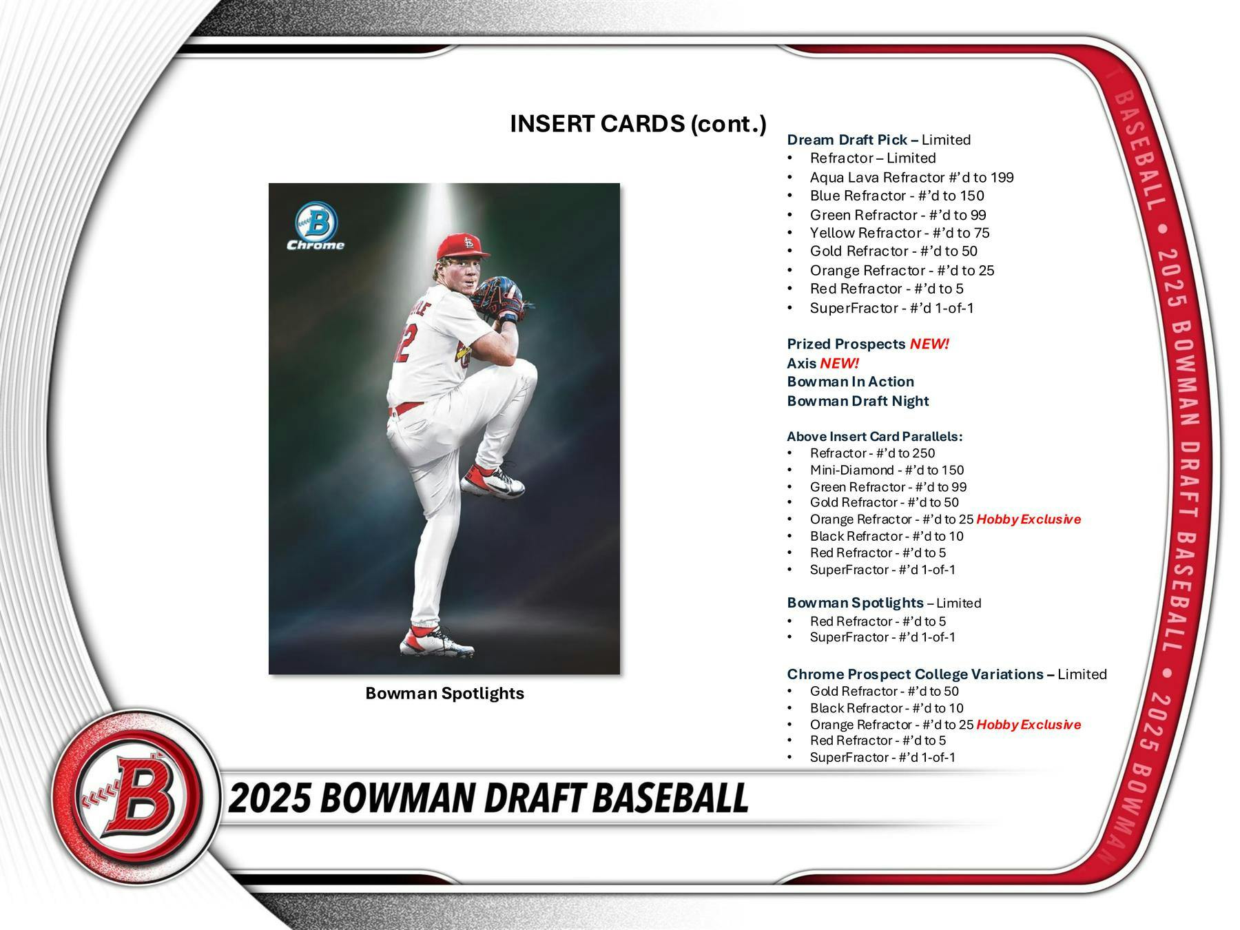 2025 Bowman Draft Baseball Hobby Jumbo Box (3 Autos) - Sports Collectibles
