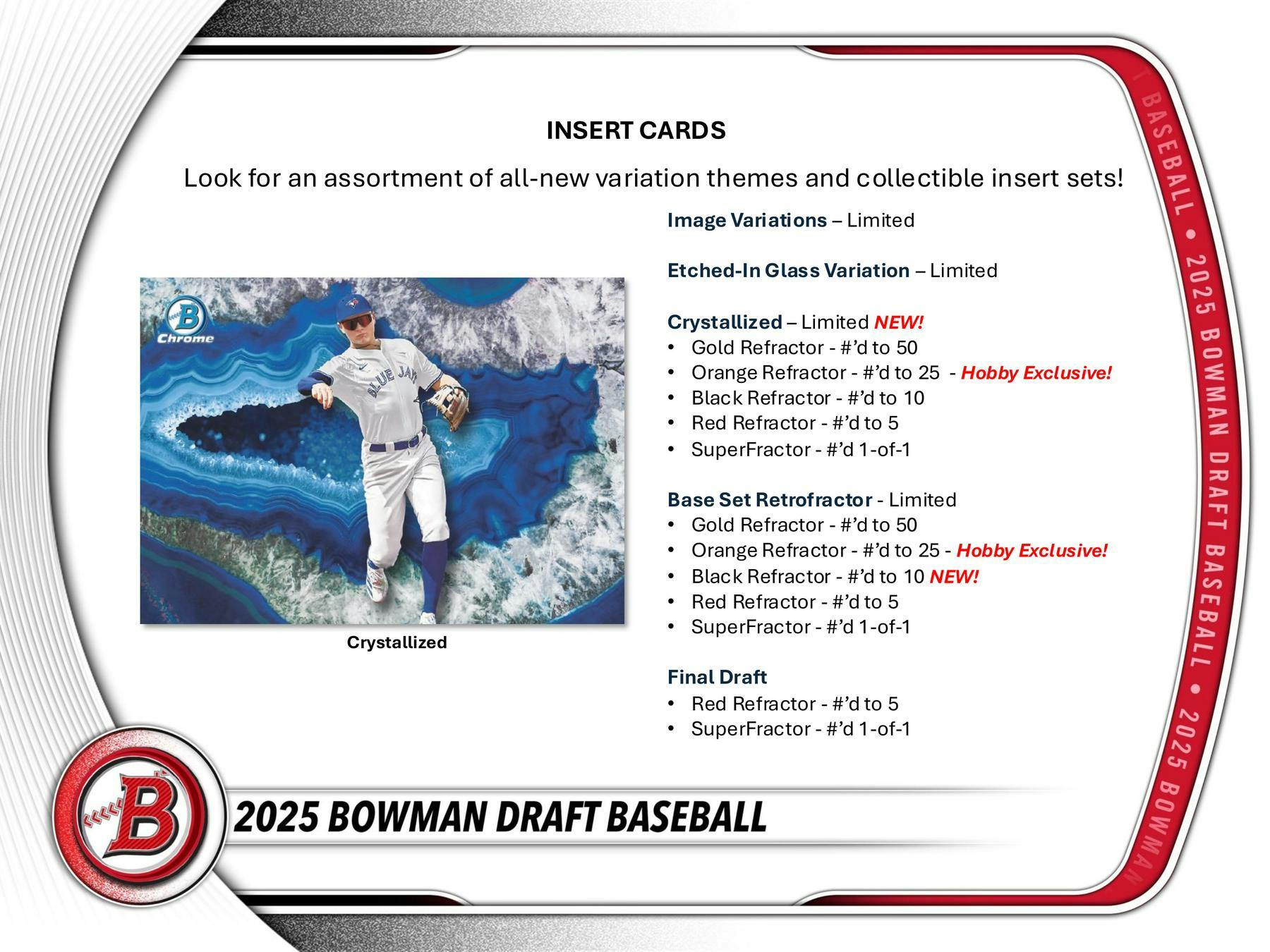 2025 Bowman Draft Baseball Super Jumbo Box (5 Autos) - Sports Collectibles