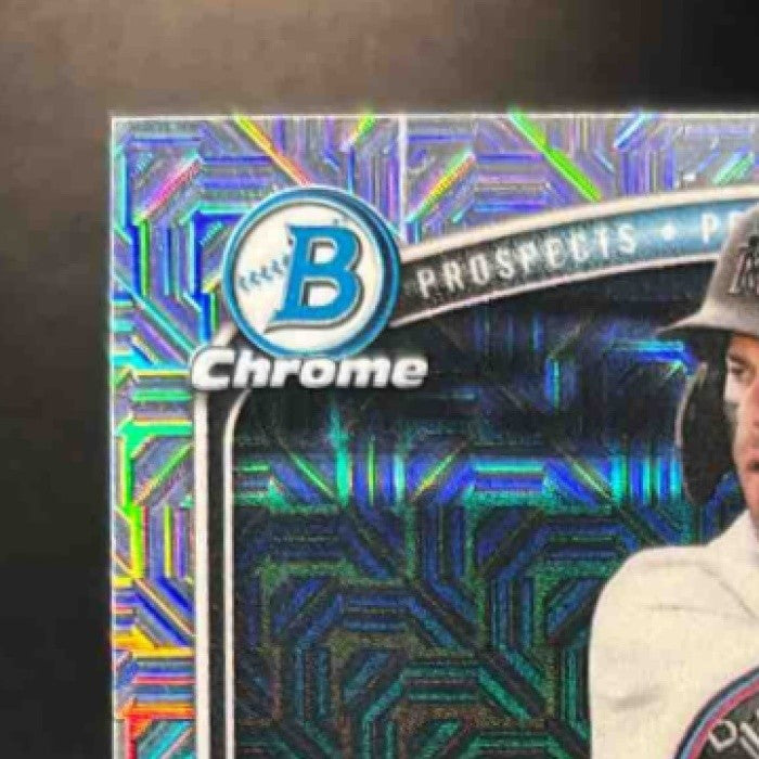 2025 Bowman Draft Brandon Compton Chrome Auto Mojo 1st Prospect Miami Marlins - Sports Cards