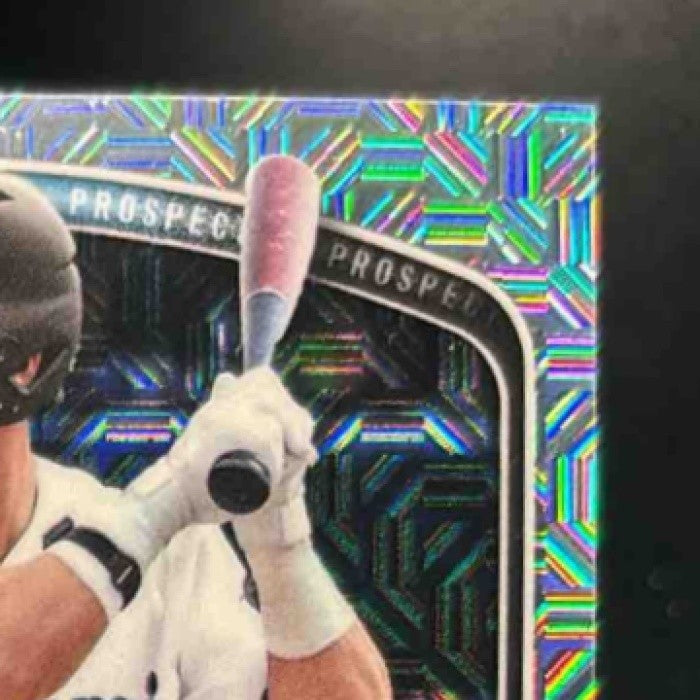 2025 Bowman Draft Brandon Compton Chrome Auto Mojo 1st Prospect Miami Marlins - Sports Cards