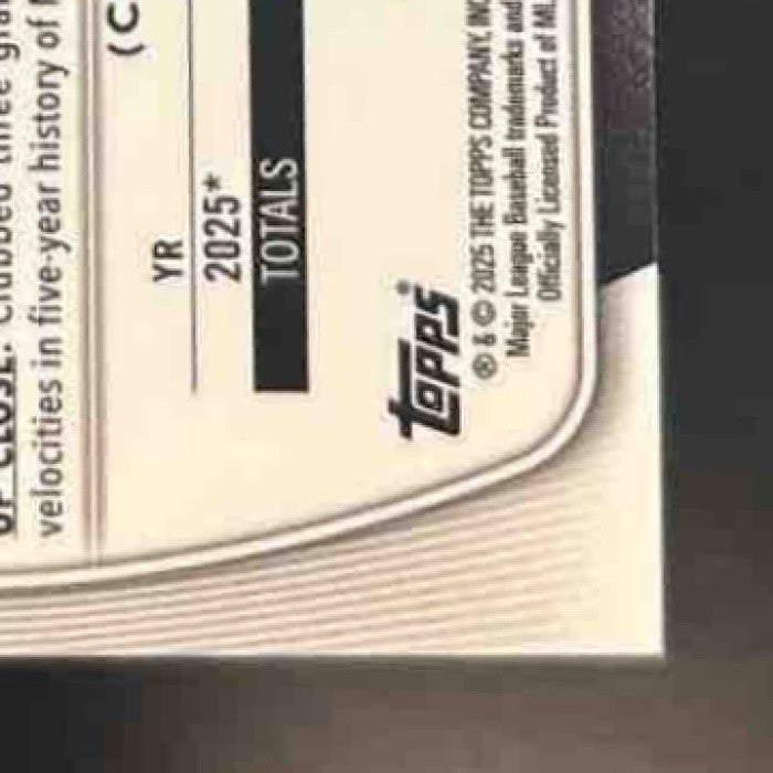2025 Bowman Draft Brandon Compton Chrome Auto Yellow 75/75 1st Prospect Marlins - Sports Cards