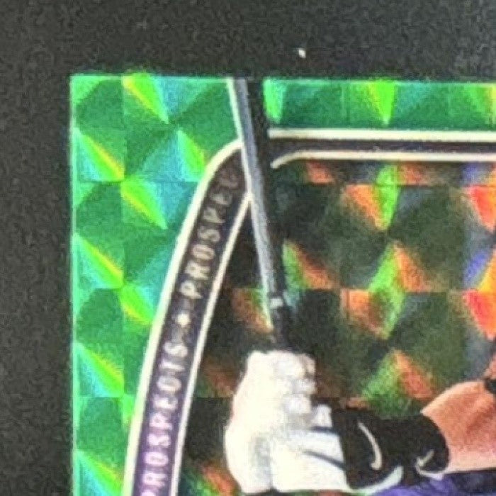 2025 Bowman Draft Charlie Condon Chrome Green Geometric /99 #BDC-136 Rockies - Sports Cards
