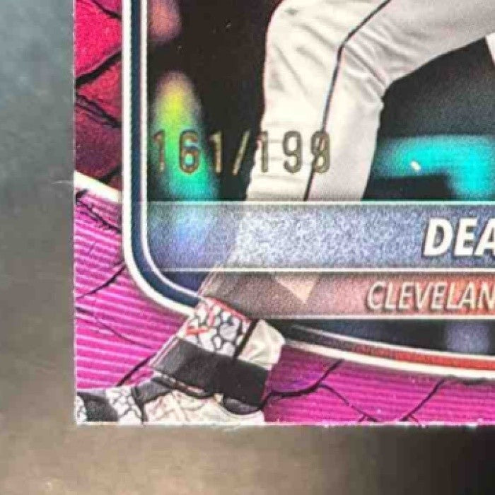 2025 Bowman Draft Dean Curley Chrome Fuchsia Reptilian /199 #BDC129 1st Prospect - Sports Cards