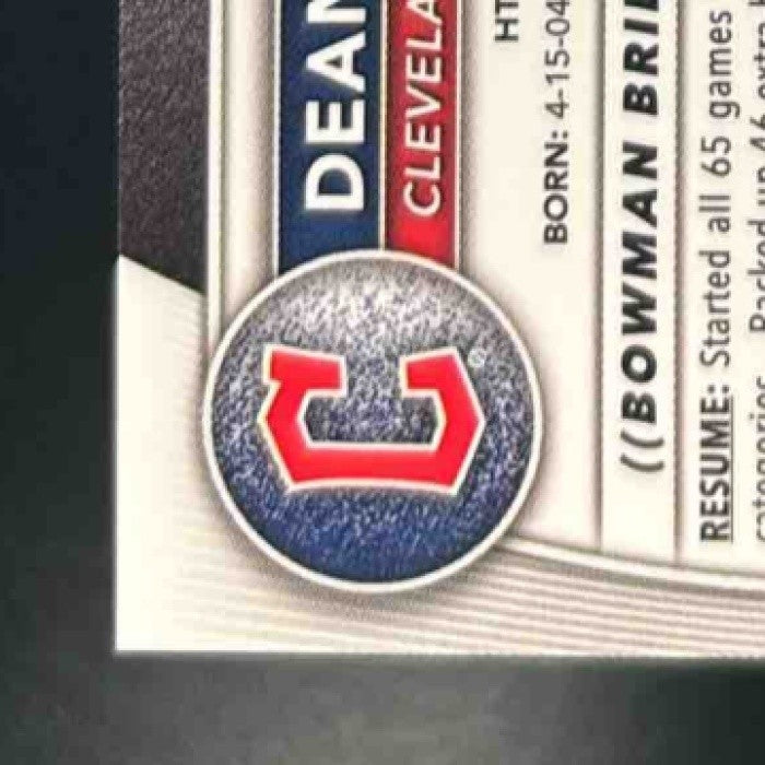 2025 Bowman Draft Dean Curley Chrome Logofractor /35 #BDC-129 1st Prospect - Sports Cards