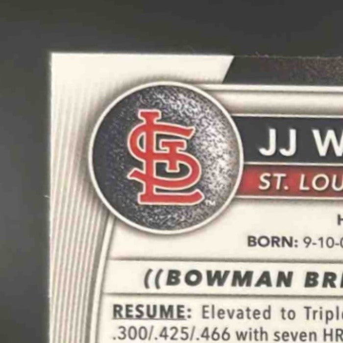 2025 Bowman Draft JJ Wetherholt Chrome Mojo #BDC-145 St. Louis Cardinals - Sports Cards
