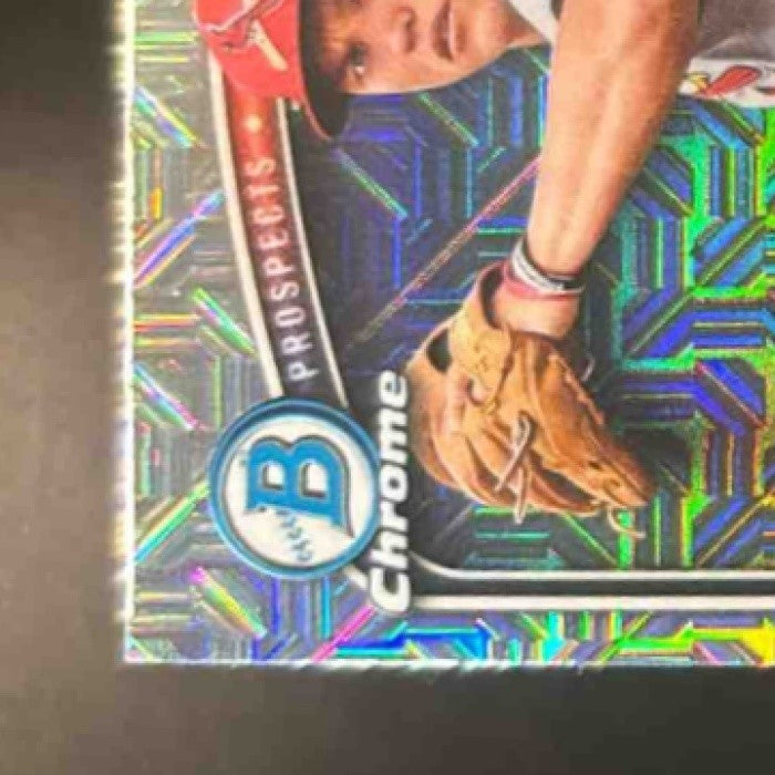 2025 Bowman Draft JJ Wetherholt Chrome Mojo #BDC-145 St. Louis Cardinals - Sports Cards