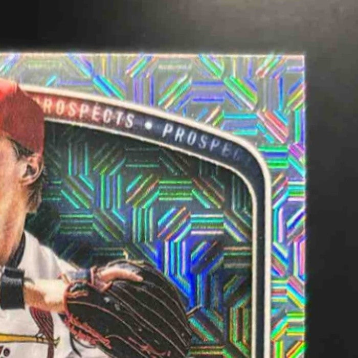 2025 Bowman Draft Liam Doyle Chrome Auto Mojo Refractor 1st Prospect Cardinals - Sports Cards