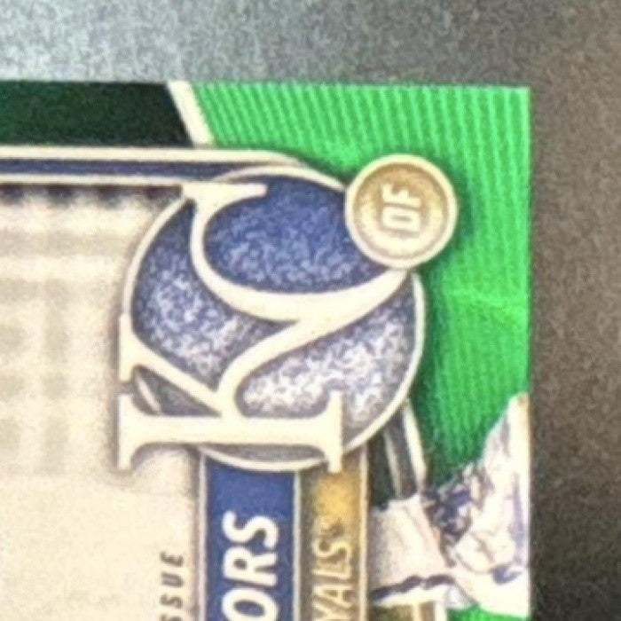 2025 Bowman Draft Nolan Sailors Chrome Auto Green Lava /99 1st Prospect Royals - Sports Cards