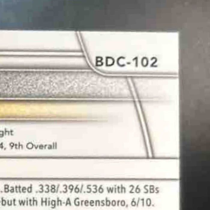 2025 Bowman Draft Sapphire Konnor Griffin Chrome #BDC-102 Pittsburgh Pirates - Sports Cards