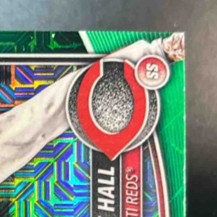 2025 Bowman Draft Steele Hall Chrome Green Mojo /99 #BDC-20 1st Prospect Reds - Sports Cards