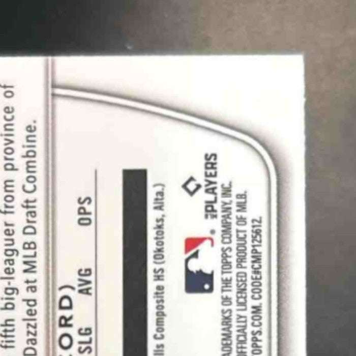 2025 Bowman Draft Tim Piasentin Chrome Refractor #BDC-73 1st Prospect Blue Jays - Sports Cards