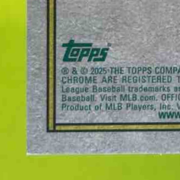 2025 Bowman Dylan Crews Chrome Rookie of Year Favorites Pink /199 RC Nationals - Sports Cards