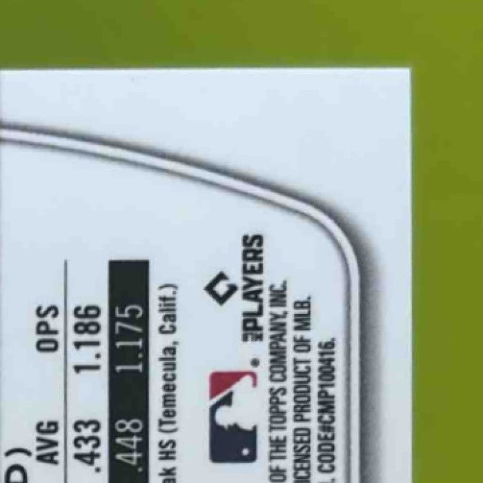 2025 Bowman Dylan Fien Chrome Yellow X-Fractor 63/75 1st Prospect Athletics - Sports Cards