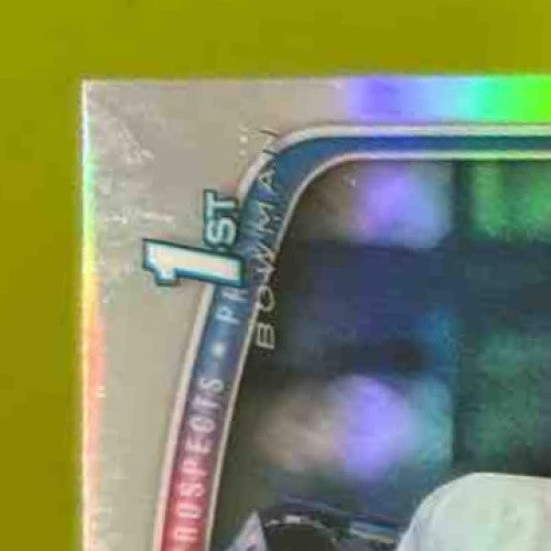 2025 Bowman Eduardo Quintero Chrome Refractor /499 #BCP-115 1st Prospect Dodgers - Sports Cards