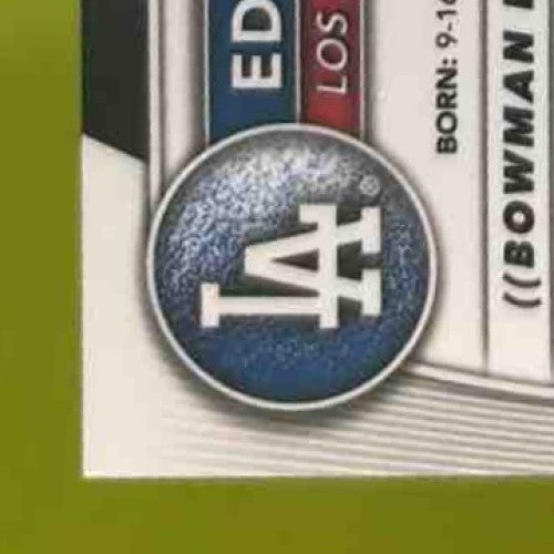 2025 Bowman Eduardo Quintero Chrome Refractor /499 #BCP-115 1st Prospect Dodgers - Sports Cards