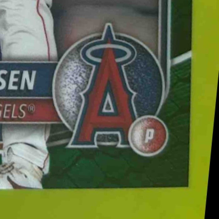 2025 Bowman George Klassen Chrome Reptilian Green /99 1st Prospect Angels - Sports Cards