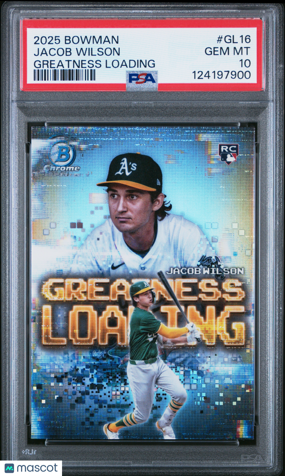 2025 Bowman Greatness Loading Jacob Wilson #GL16 PSA 10 - Graded Sports Cards