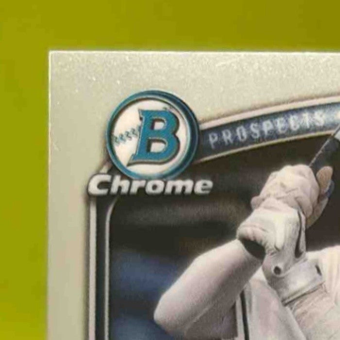 2025 Bowman Gregory Barrios Chrome Auto #CPA-GB 1st Prospect Tampa Bay Rays - Sports Cards