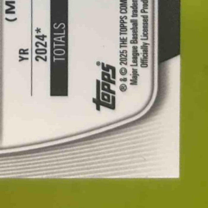 2025 Bowman Gregory Barrios Chrome Auto #CPA-GB 1st Prospect Tampa Bay Rays - Sports Cards